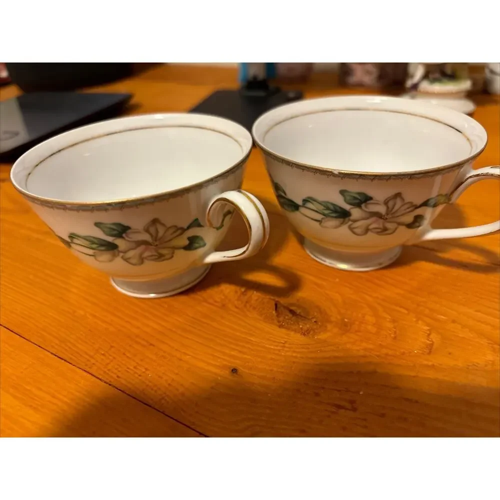 Normandie‎ China Tea Cups Vintage